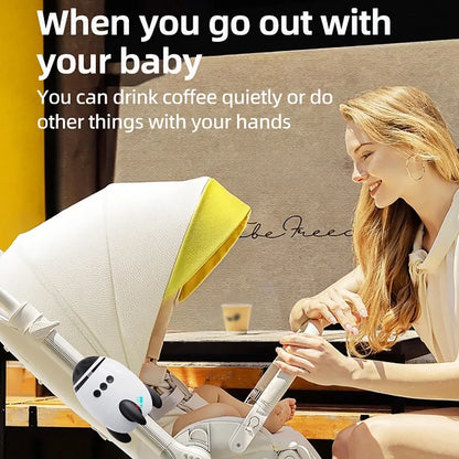 Portable Baby Calming Device Multi-Functional Wireless Bluetooth Sleep Aid Vibrating with Soothing Music White Noise Sound